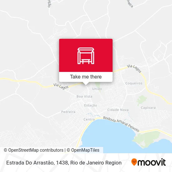 Estrada Do Arrastão, 1438 map