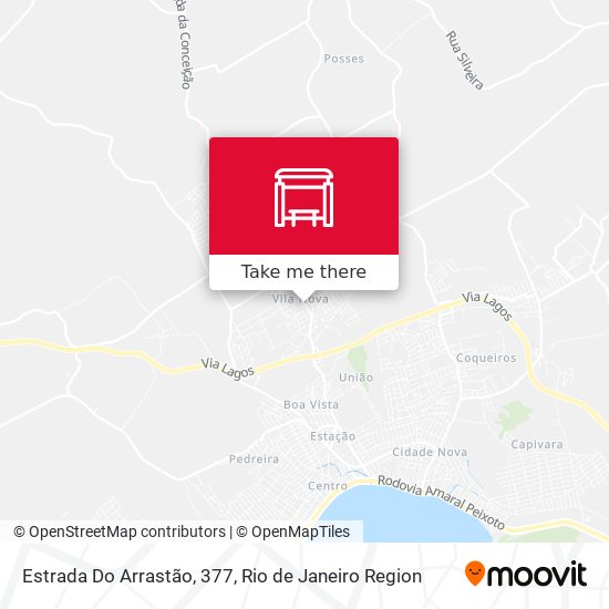 Estrada Do Arrastão, 377 map