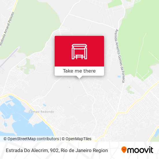 Estrada Do Alecrim, 902 map