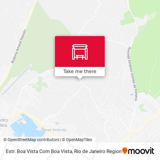 Estr. Boa Vista  Com Boa Vista map