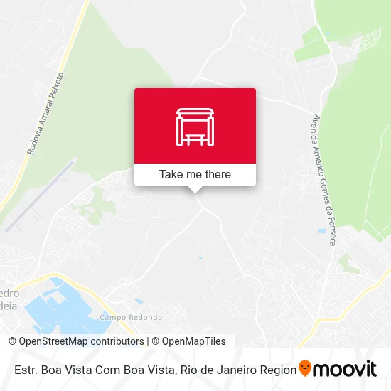 Estr. Boa Vista  Com Boa Vista map