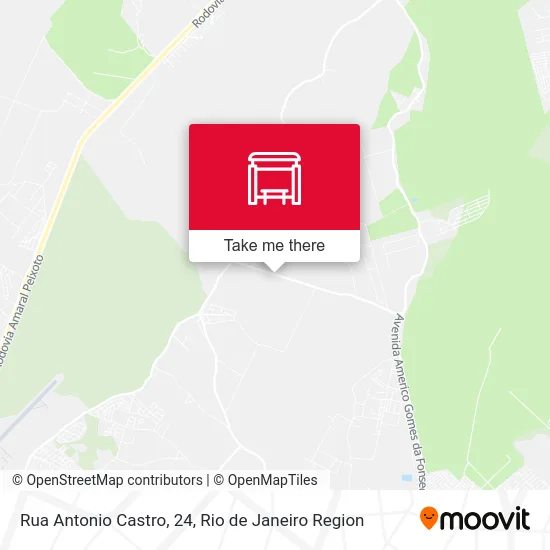 Rua Antonio Castro, 24 map