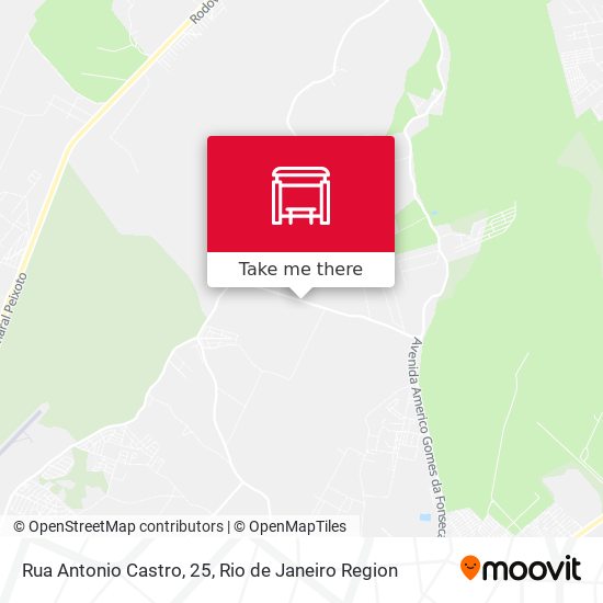 Rua Antonio Castro, 25 map