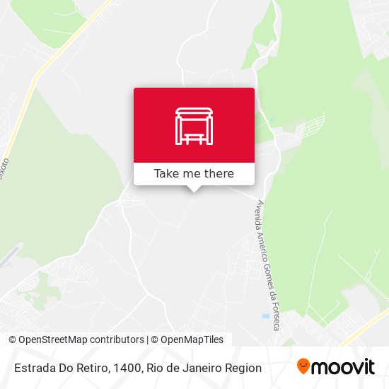 Estrada Do Retiro, 1400 map
