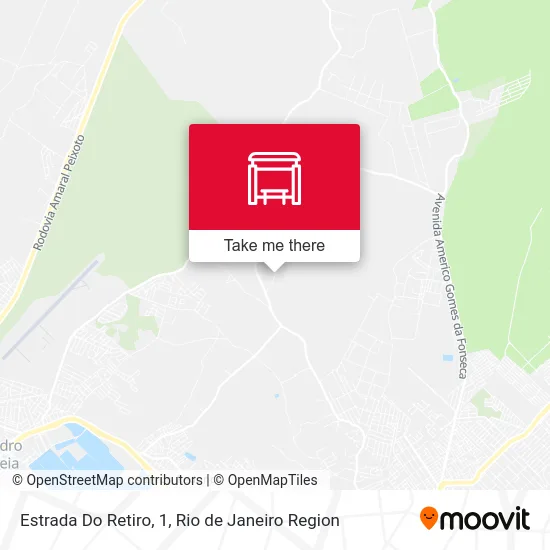 Estrada Do Retiro, 1 map