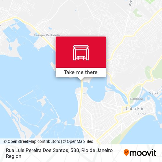 Rua Luis Pereira Dos Santos, 580 map
