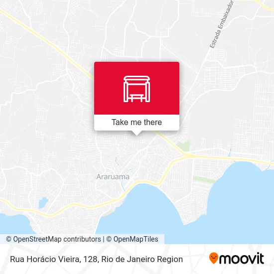 Rua Horácio Vieira, 128 map