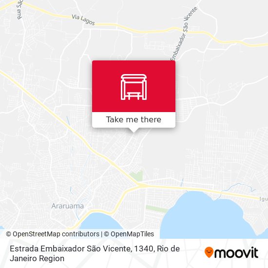 Estrada Embaixador São Vicente, 1340 map