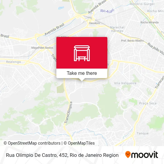 Rua Olímpio De Castro, 452 map