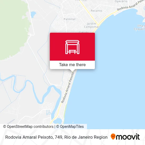 Rodovia Amaral Peixoto, 749 map