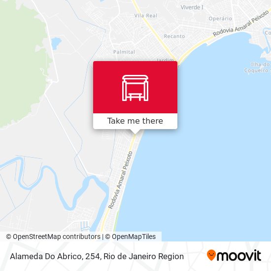 Alameda Do Abrico, 254 map