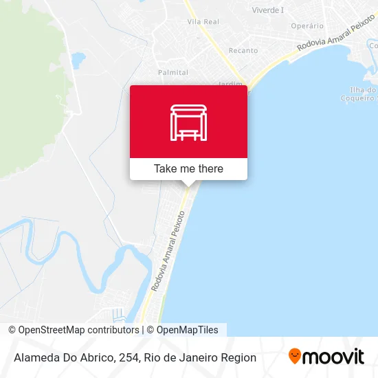 Alameda Do Abrico, 254 map