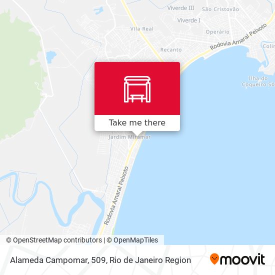 Alameda Campomar, 509 map