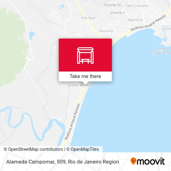 Alameda Campomar, 509 map