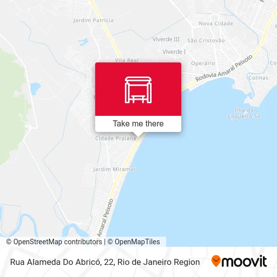 Rua Alameda Do Abricó, 22 map