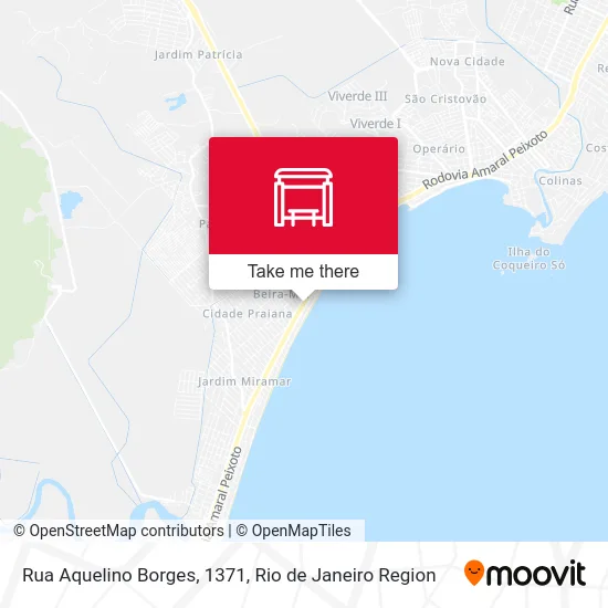 Rua Aquelino Borges, 1371 map