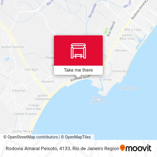 Rodovia Amaral Peixoto, 4133 map