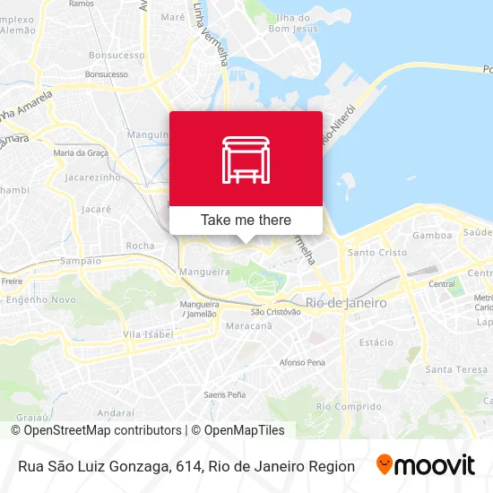 Rua São Luiz Gonzaga, 614 map