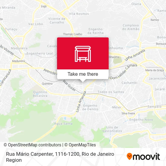 Rua Mário Carpenter, 1116-1200 map