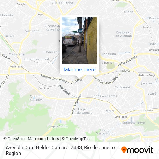 Avenida Dom Hélder Câmara, 7483 map