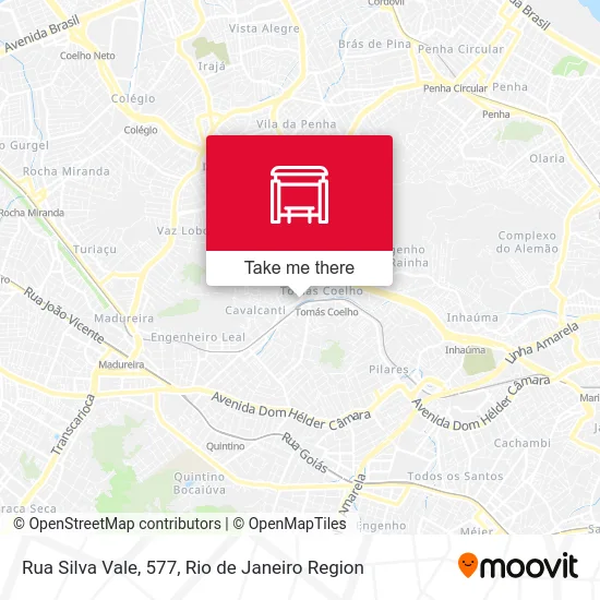 Rua Silva Vale, 577 map