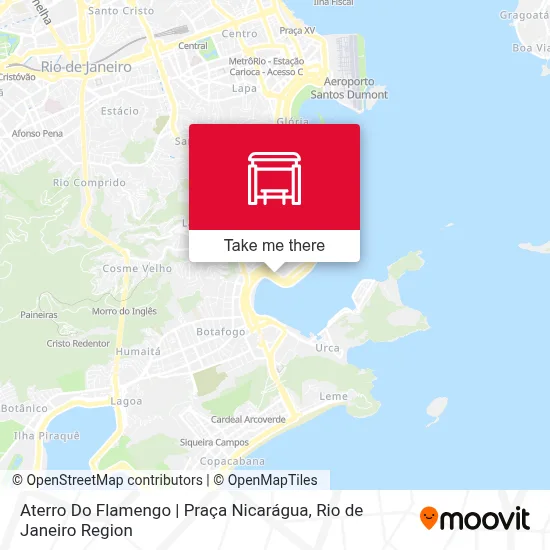Aterro Do Flamengo | Praça Nicarágua map