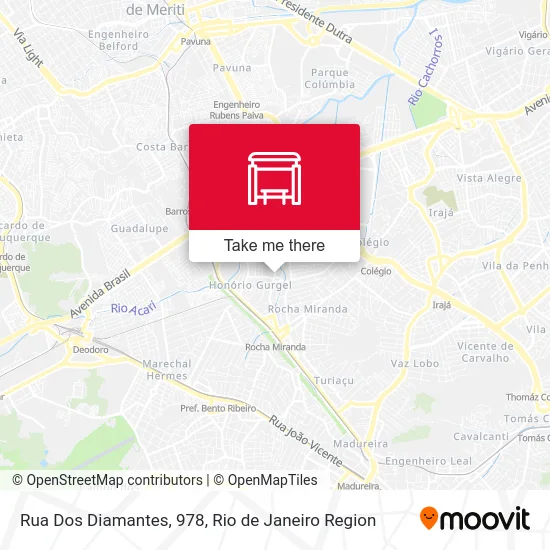 Rua Dos Diamantes, 978 map