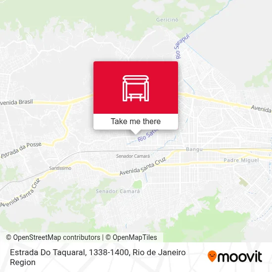 Estrada Do Taquaral, 1338-1400 map