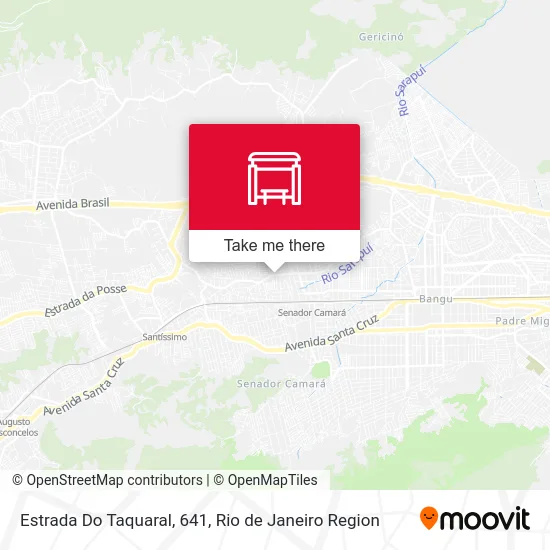 Estrada Do Taquaral, 641 map