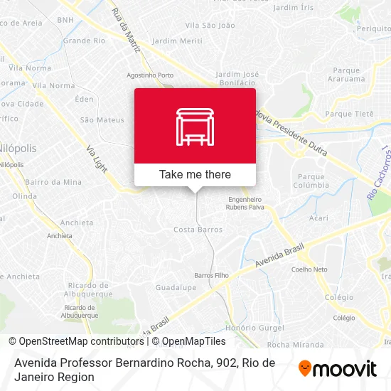 Avenida Professor Bernardino Rocha, 902 map