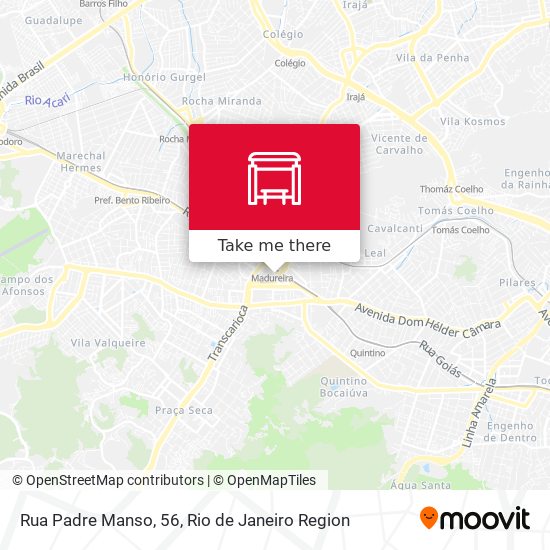 Rua Padre Manso, 56 map