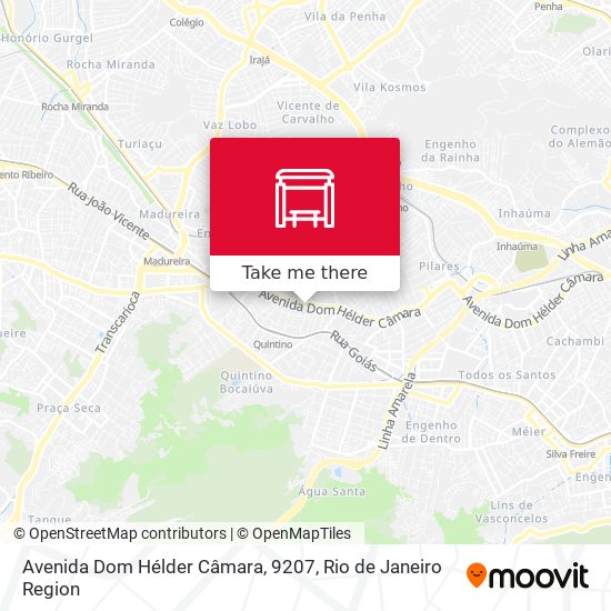 Mapa Avenida Dom Hélder Câmara, 9207