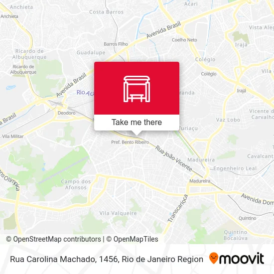 Rua Carolina Machado, 1456 map