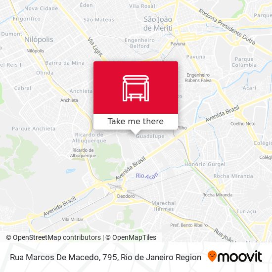 Rua Marcos De Macedo, 795 map