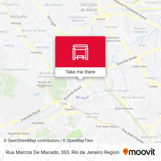 Rua Marcos De Macedo, 303 map