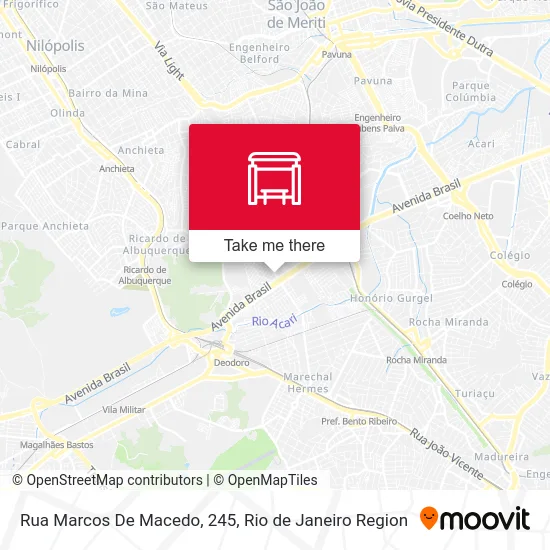 Rua Marcos De Macedo, 245 map