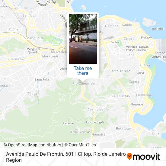 Avenida Paulo De Frontin, 601 | Clitop map