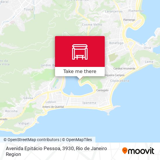 Mapa Avenida Epitácio Pessoa, 3930