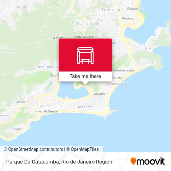 Parque Da Catacumba map