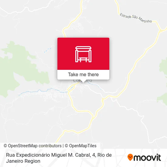 Rua Expedicionário Miguel M. Cabral, 4 map