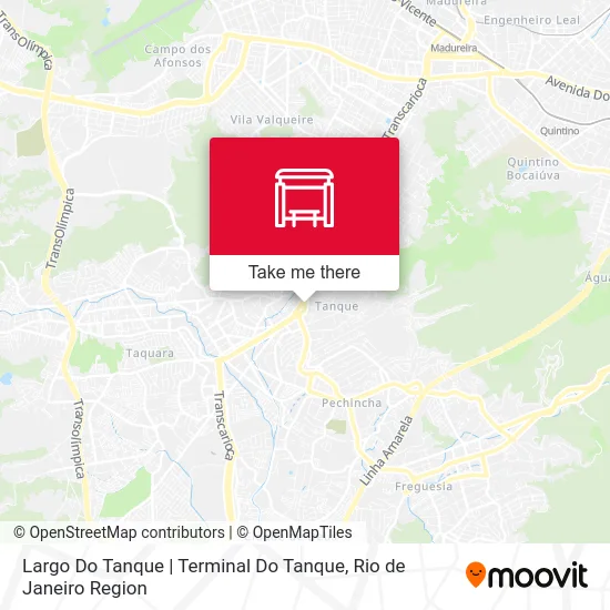 Largo Do Tanque | Terminal Do Tanque map