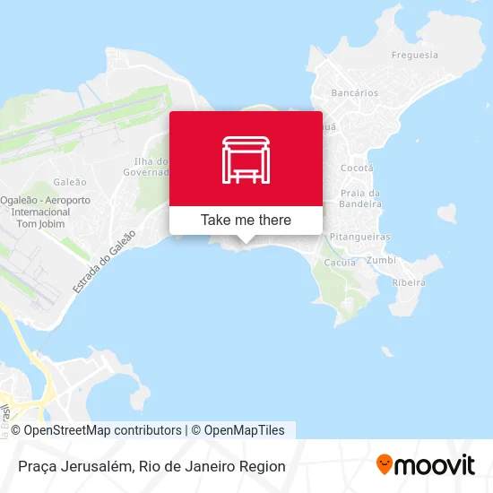 Praça Jerusalém map