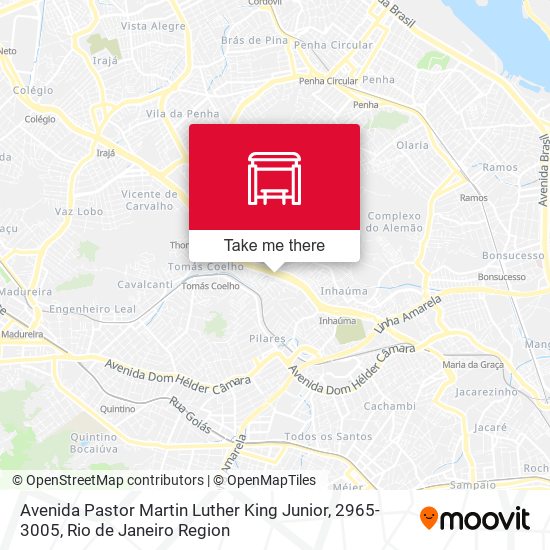 Avenida Pastor Martin Luther King Junior, 2965-3005 map