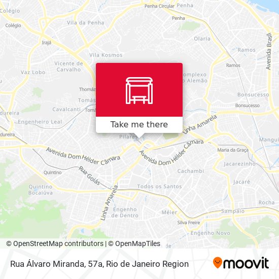 Rua Álvaro Miranda, 57a map