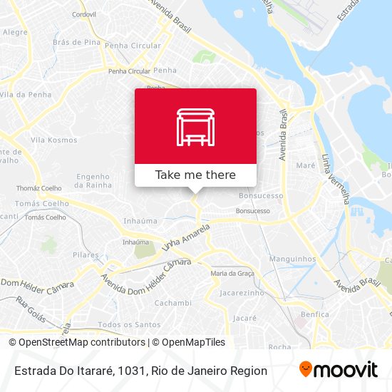 Estrada Do Itararé, 1031 map