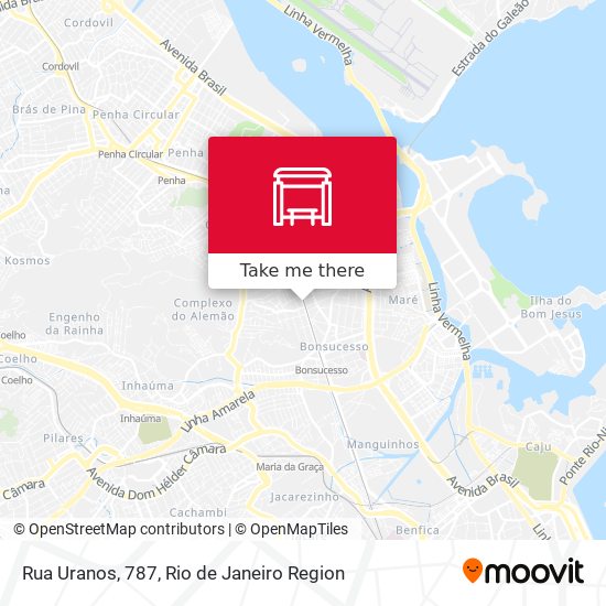 Rua Uranos, 787 map
