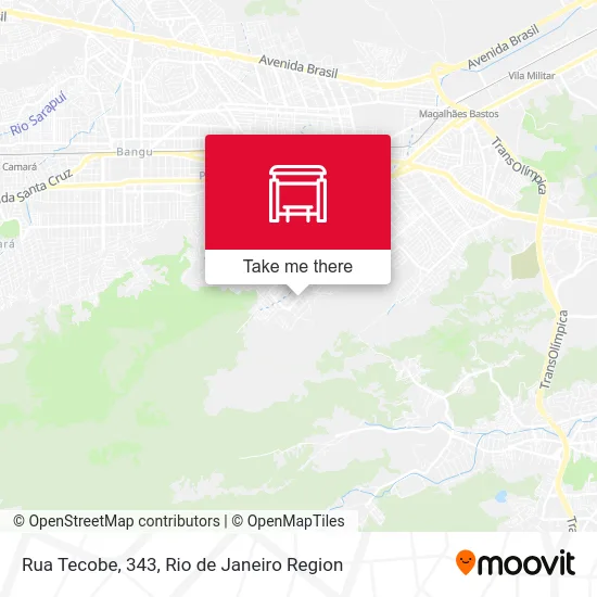 Rua Tecobe, 343 map