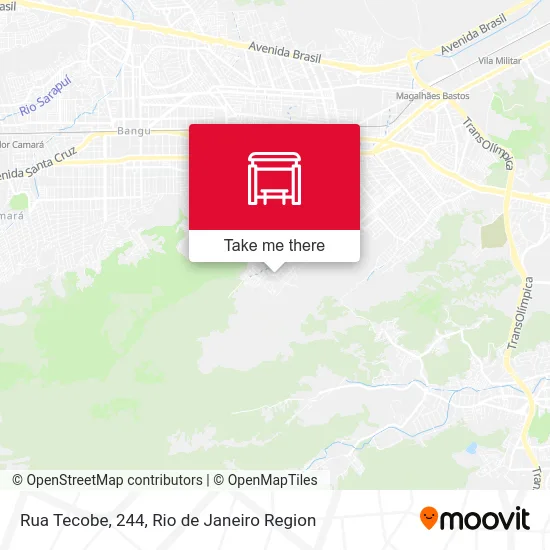 Rua Tecobe, 244 map
