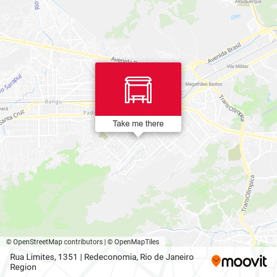 Rua Limites, 1351 | Redeconomia map