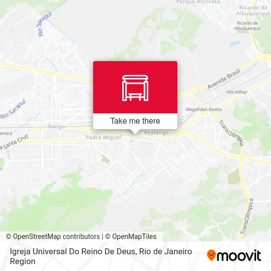 Igreja Universal Do Reino De Deus map